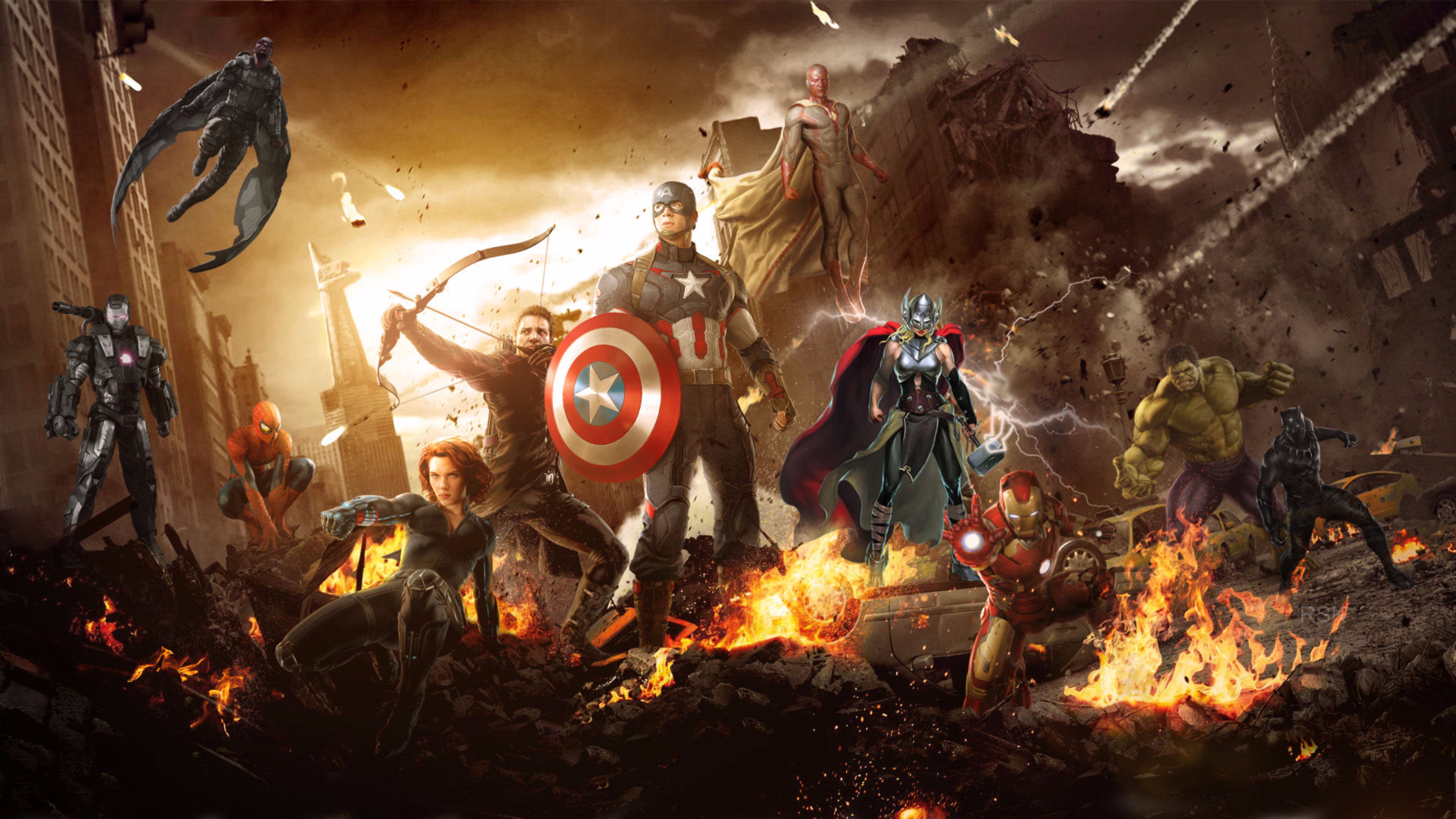 Release Date Captain America Civil War 4K wallpaper