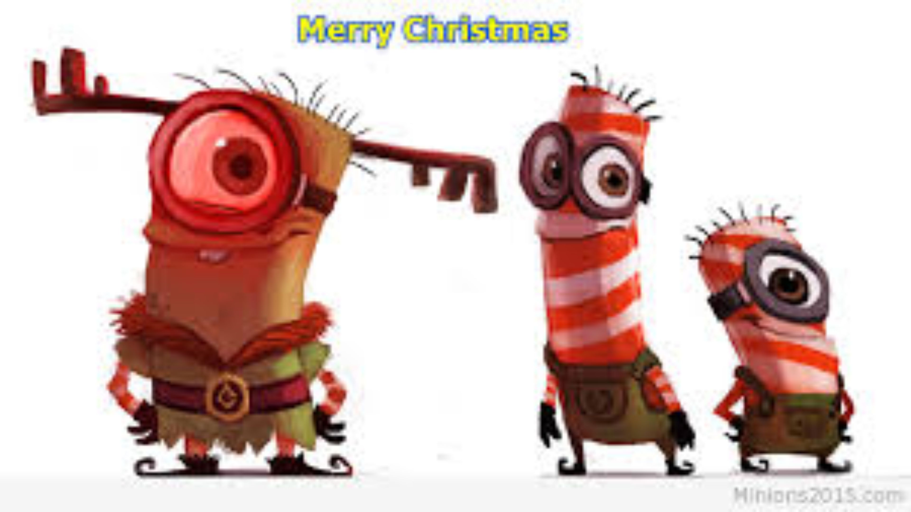 Minions Merry Xmas  Happy New Year  YouTube