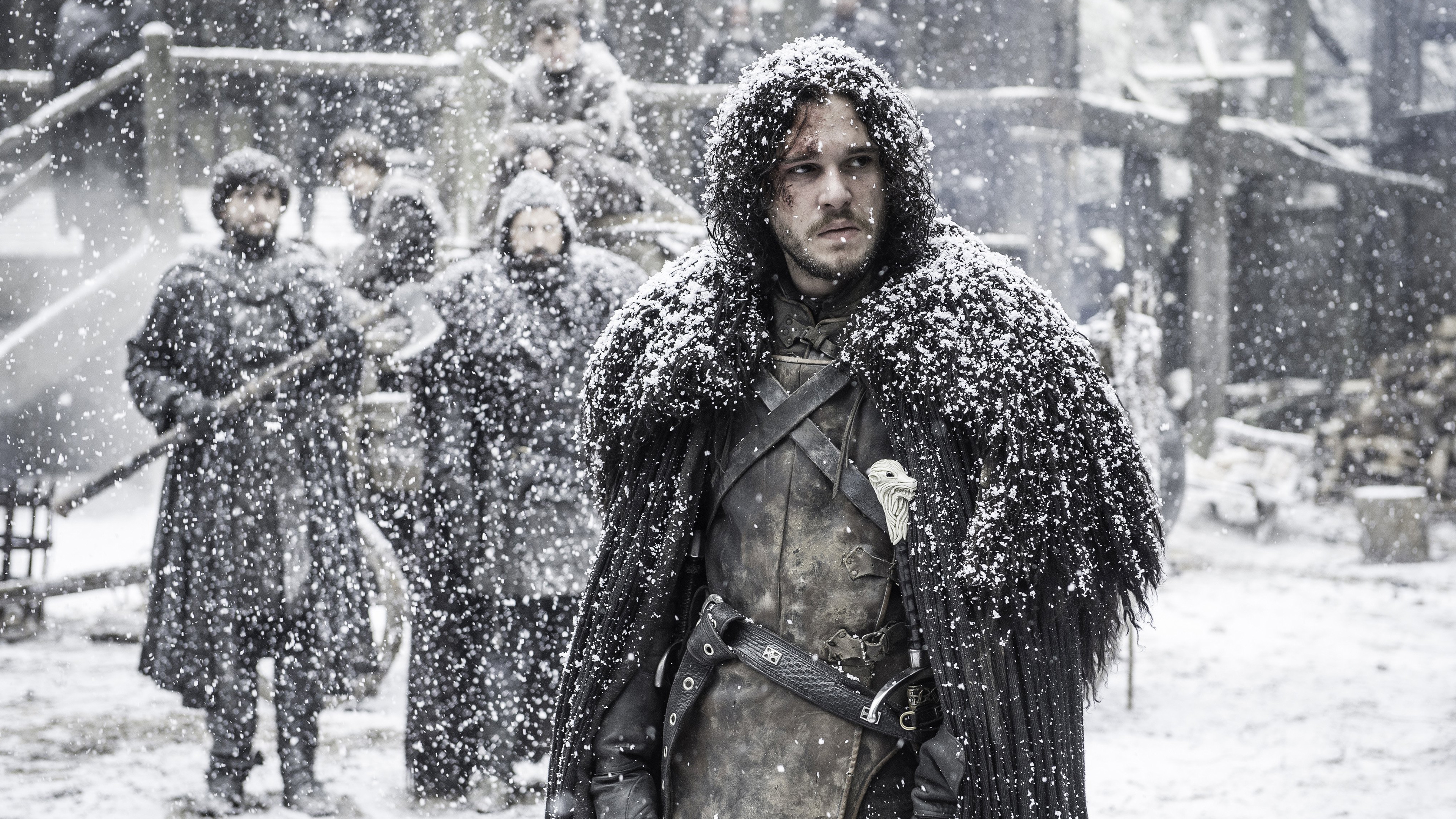 Jon Snow Game of Thrones Season 6 4K wallpaper
