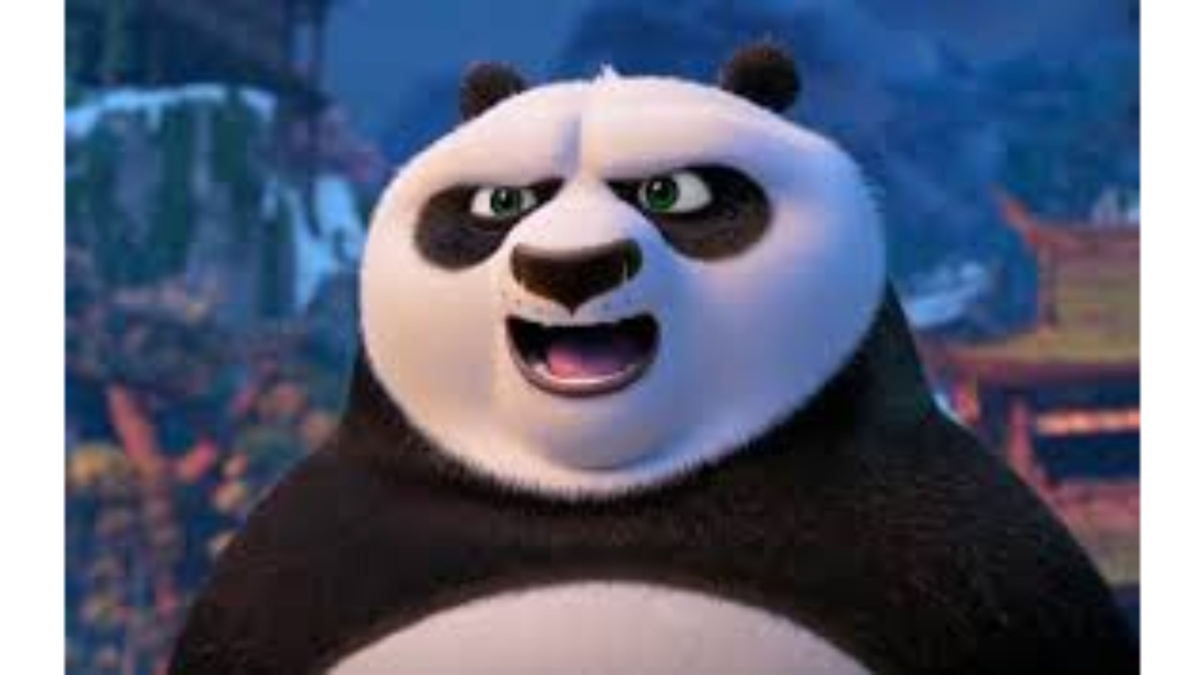 Childrens Kung Fu Panda Movie 4K wallpaper