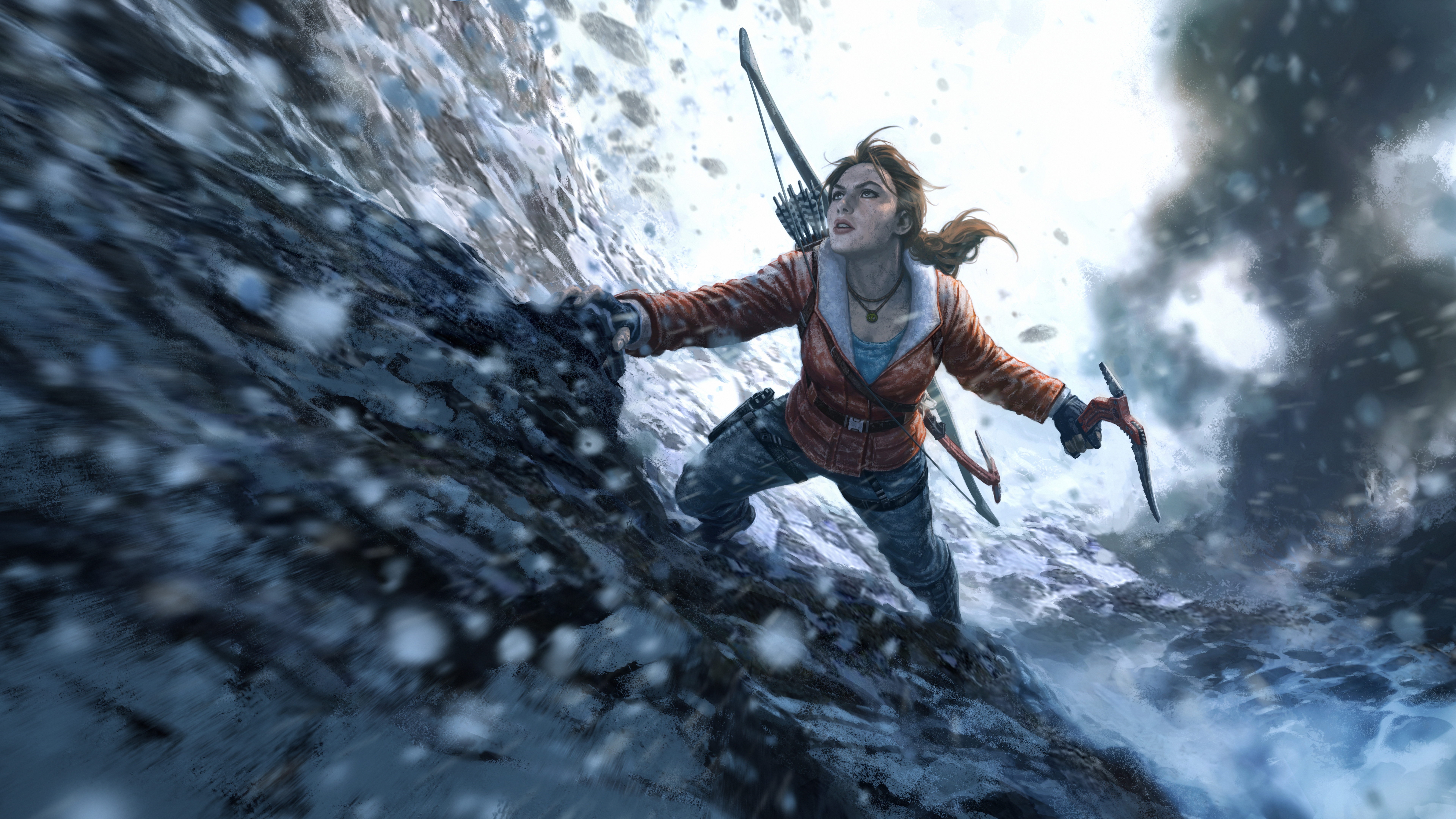 Rise of the Tomb Raider Year Celebration Edition 4K 8K 4K wallpaper