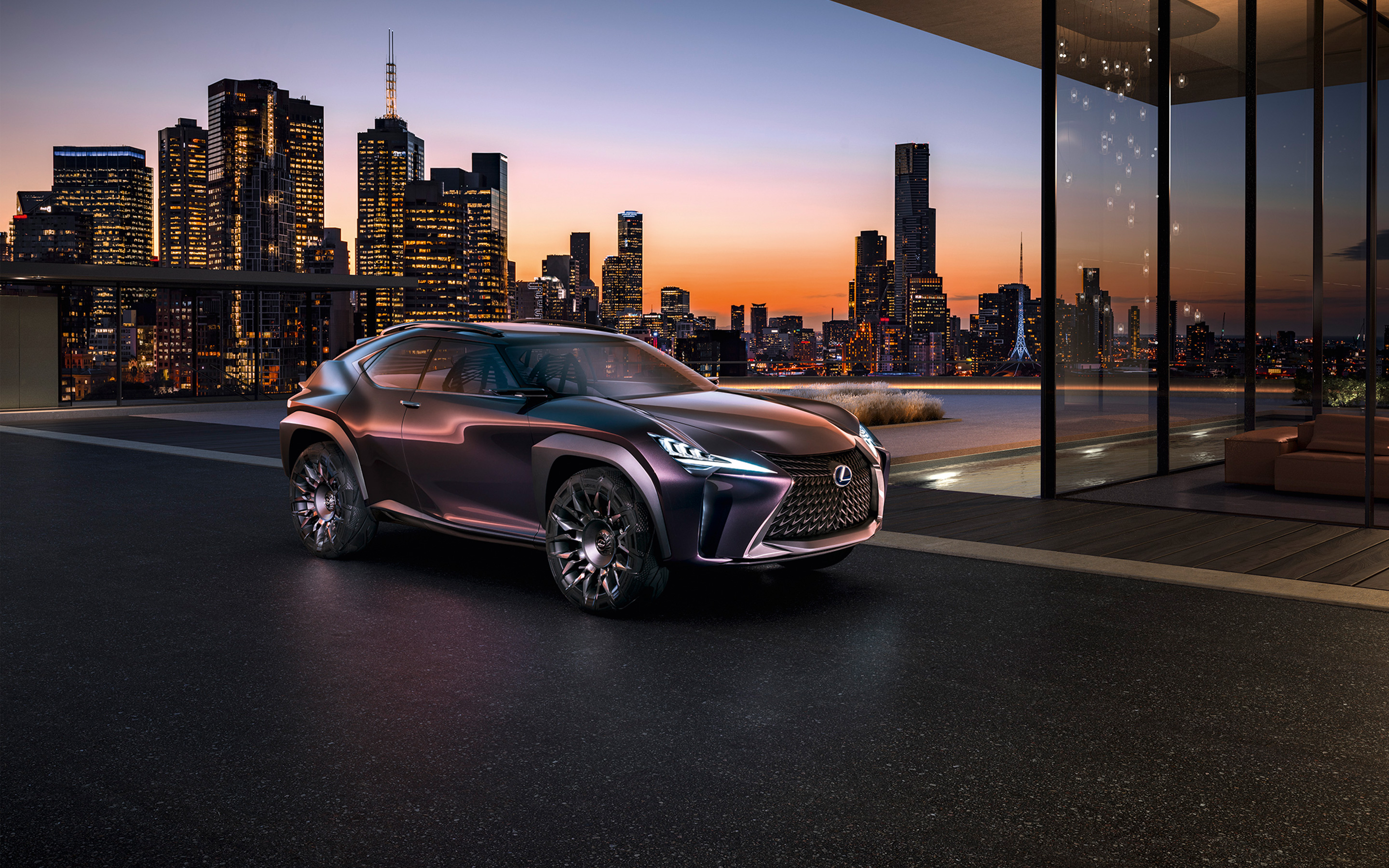 Chào mừng bạn đến với hình ảnh của Lexus UX đầy năng lượng và nổi bật. Hãy xem qua các tính năng hiện đại và trang bị tiên tiến của chiếc xe này trong một hành trình tuyệt vời. Hãy tưởng tượng mình ngồi trên ghế da sang trọng của UX đường đưa bạn đến những chuyến đi đáng nhớ. 
