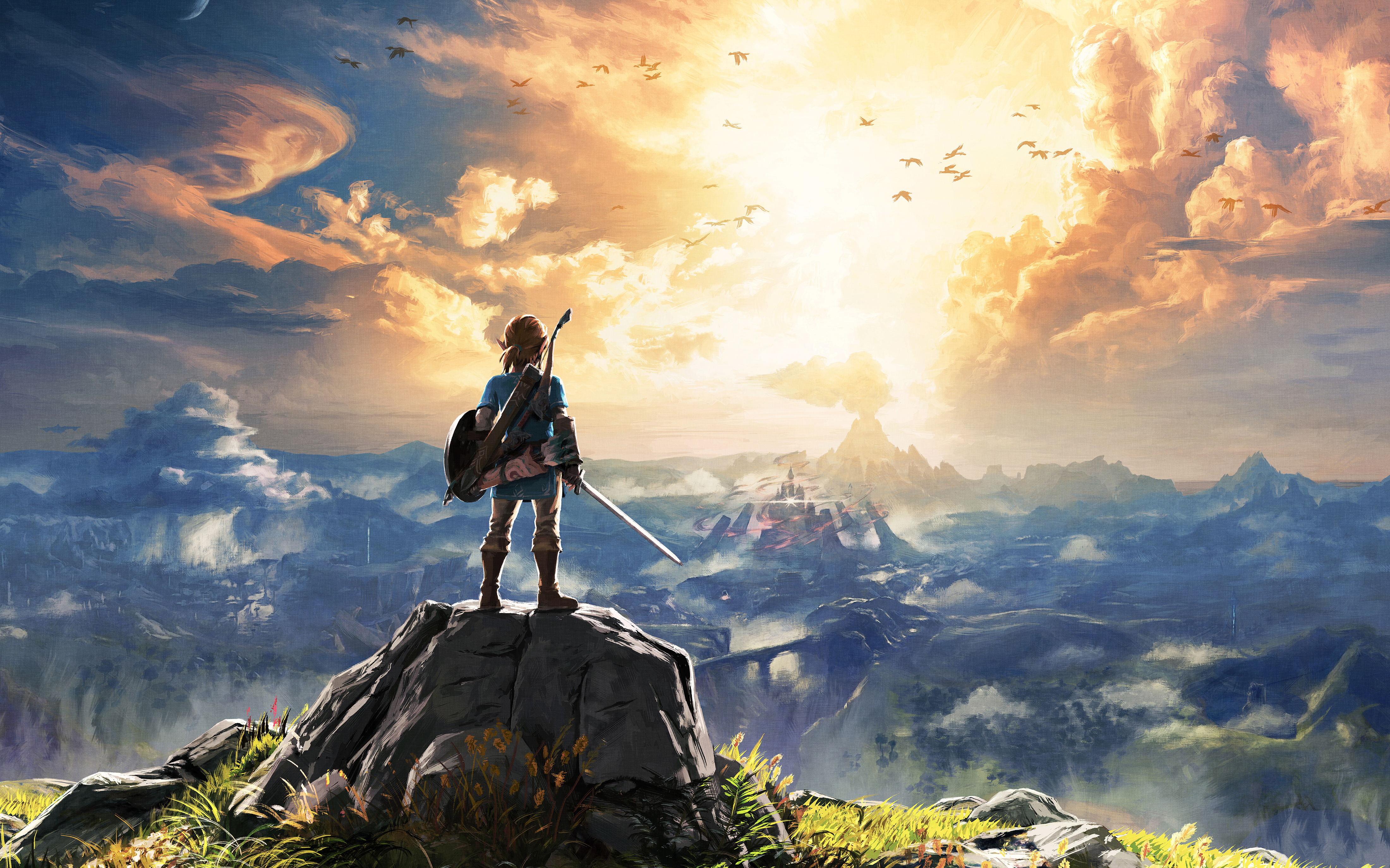 The Legend of Zelda  Breath  of the Wild  4K  4K  wallpaper 