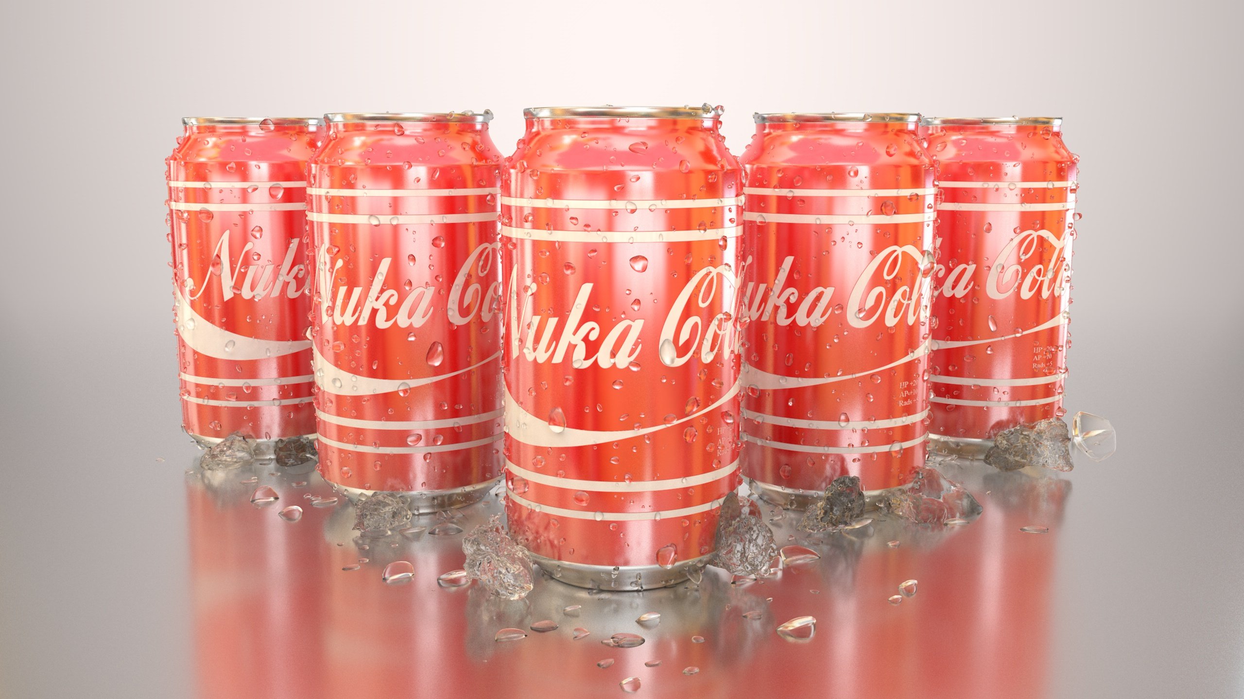 Nuka Cola Cans HD wallpaper