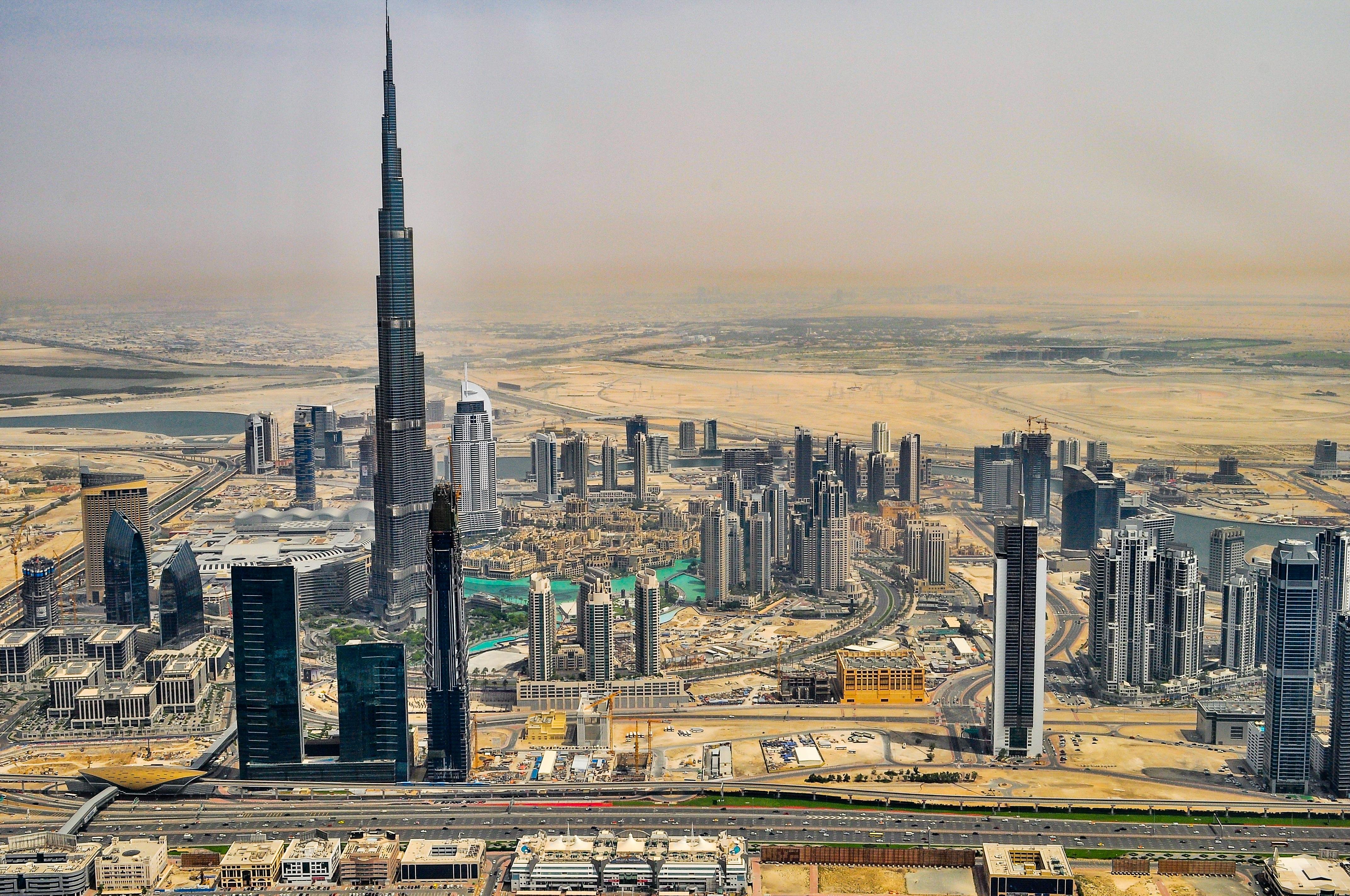 Burj Khalifa Wallpaper 4K Dubai Skyscraper World 1144