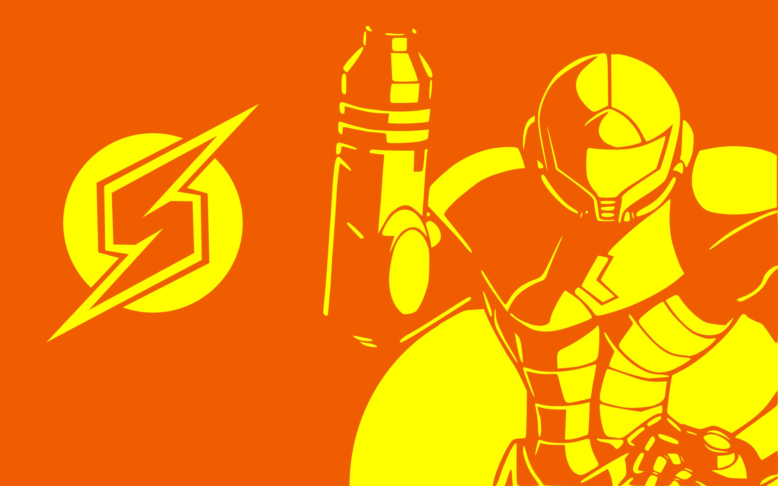 I made a vectorminimalist wallpaper 1920x1080 of Samus in her Metroid 2  pose in honor of 100 completing the game on hard mode Enjoy  rMetroid