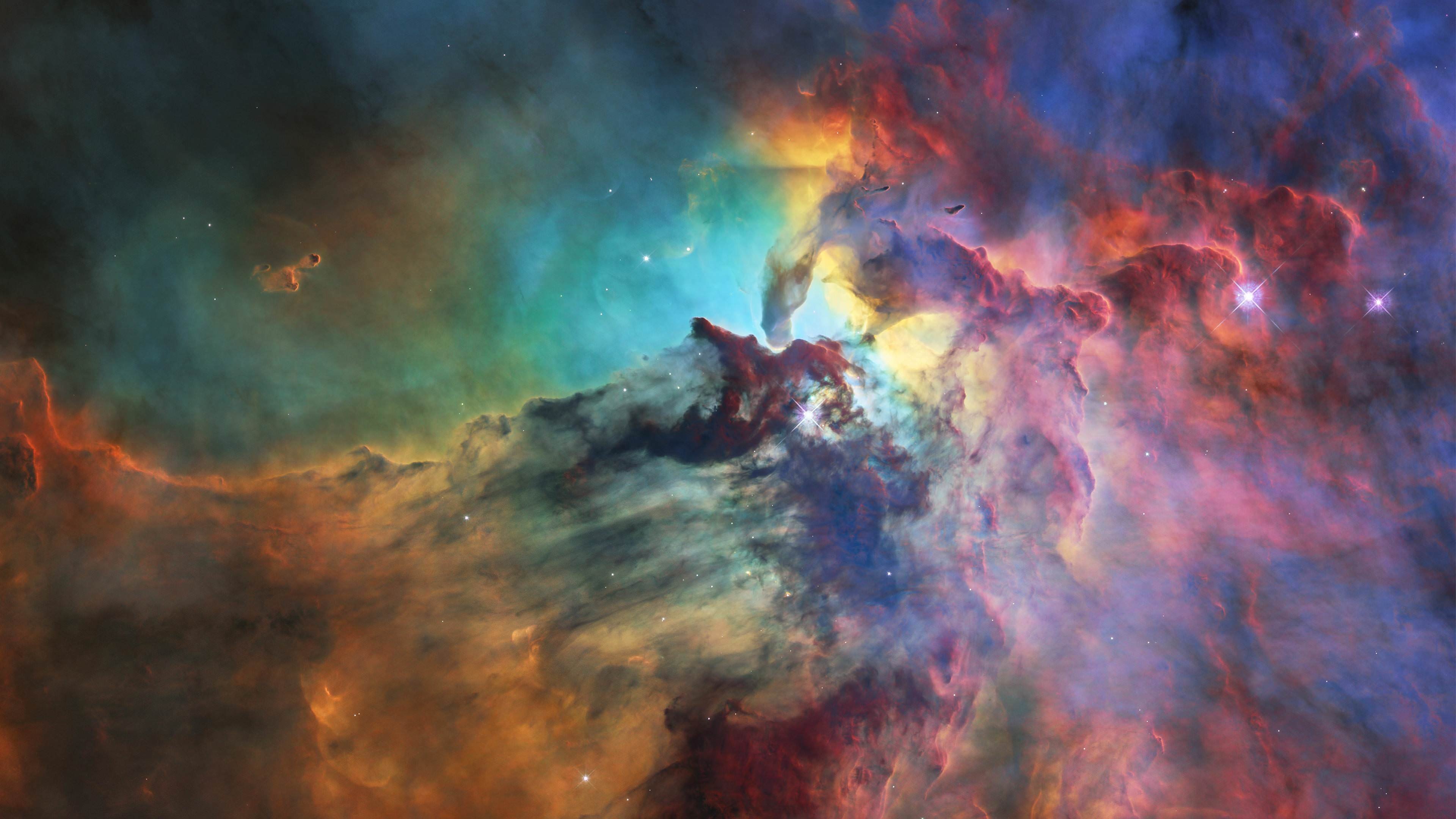 Lagoon Nebula 4k Wallpaper