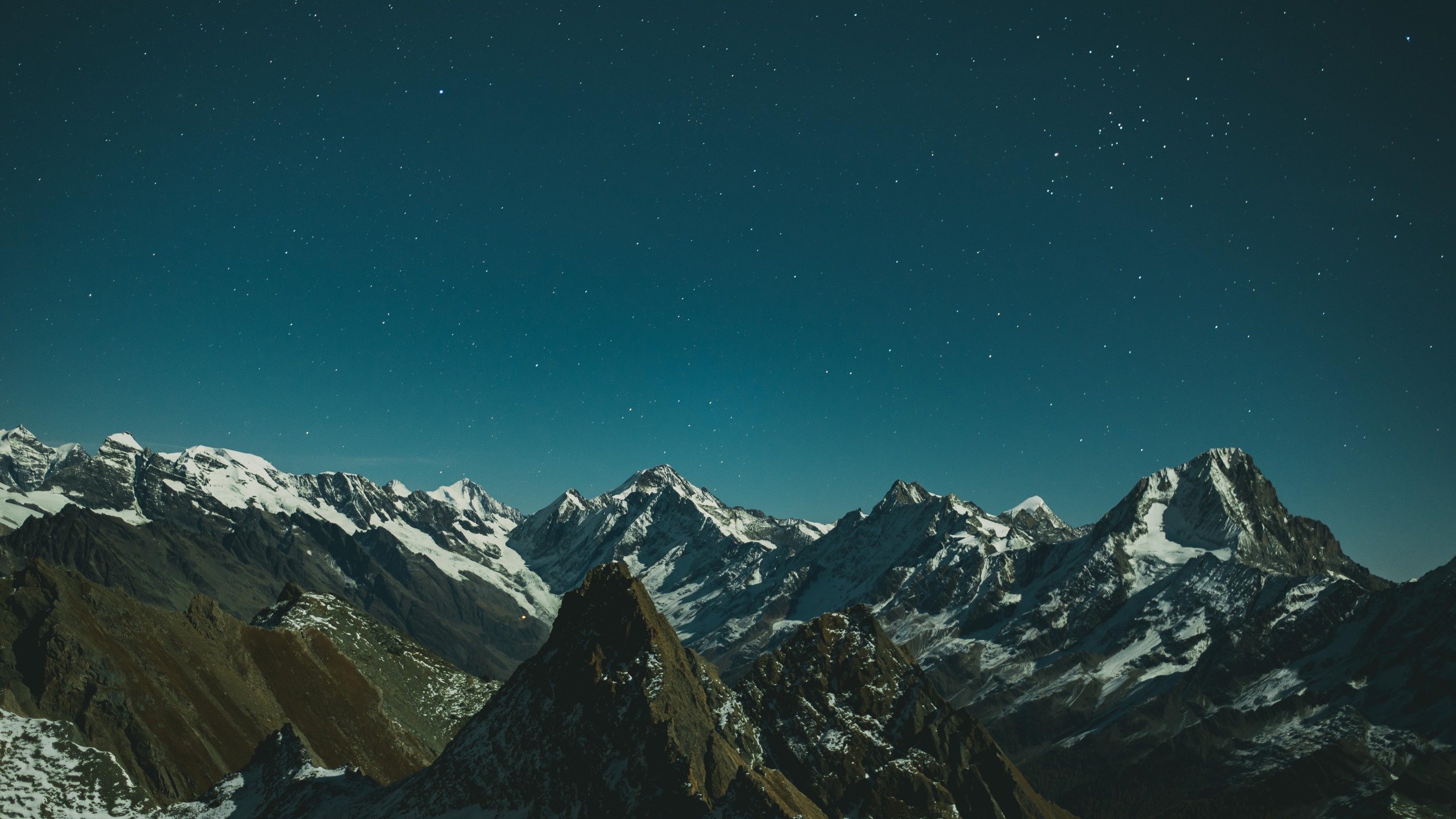 Night Star Alps 4k HD Wallpapers  Mountain wallpaper Mountain pictures  Mountains at night