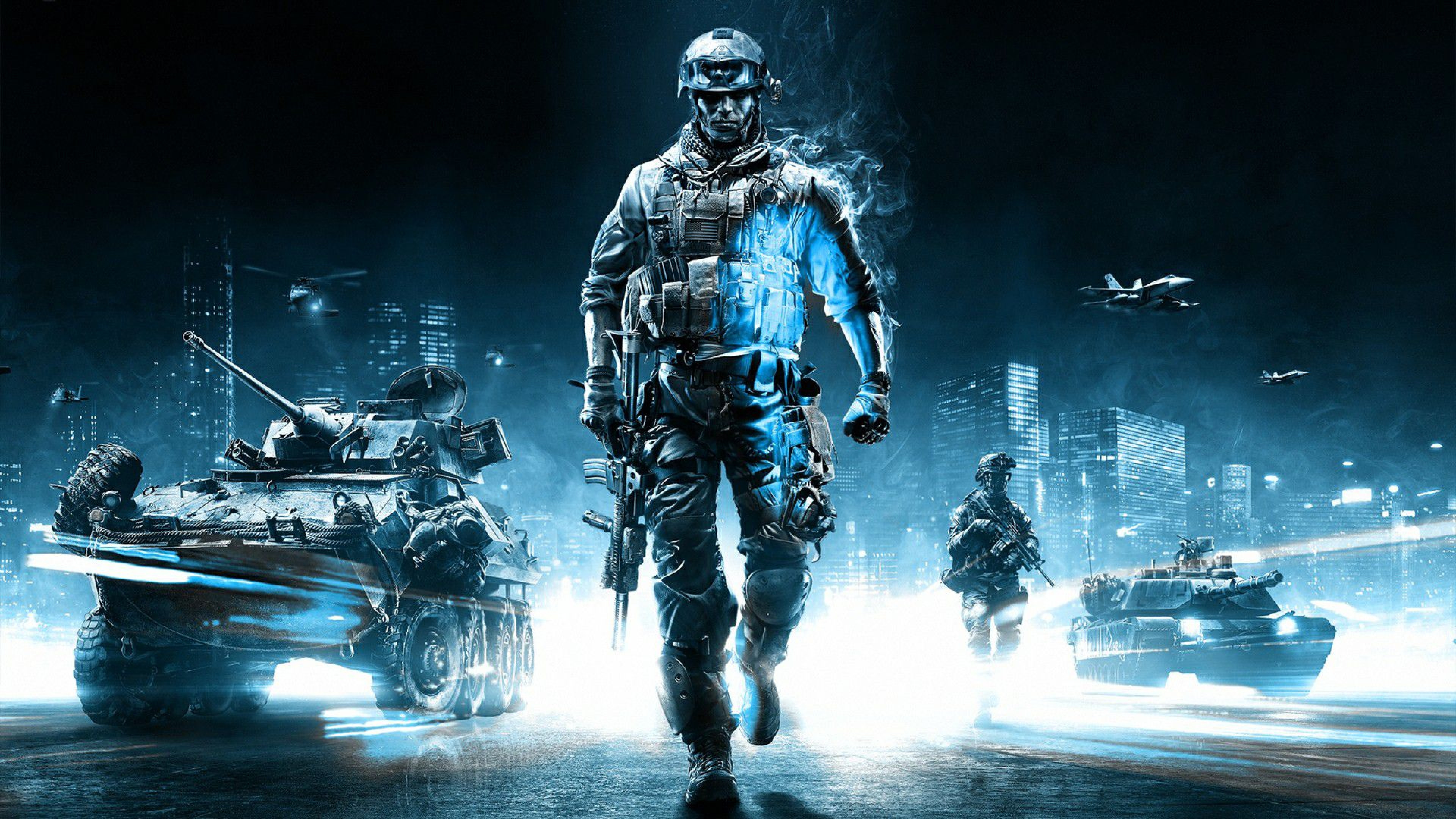 Battlefield 3 Tank Battle Ultra HD Desktop Background Wallpaper for