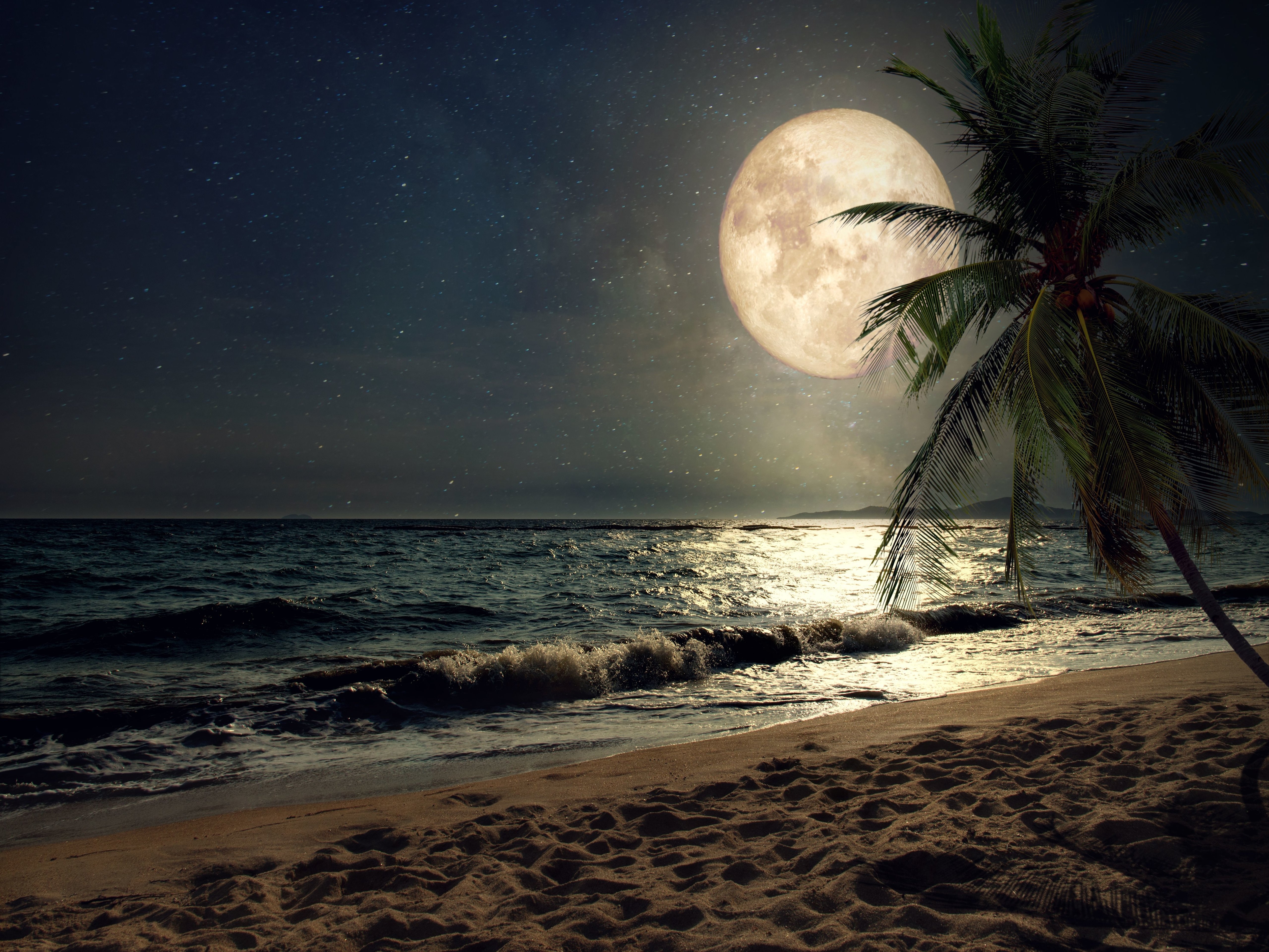 Beautiful night moon wallpaper Images  Skyislikeheaven skyislikeh on  ShareChat