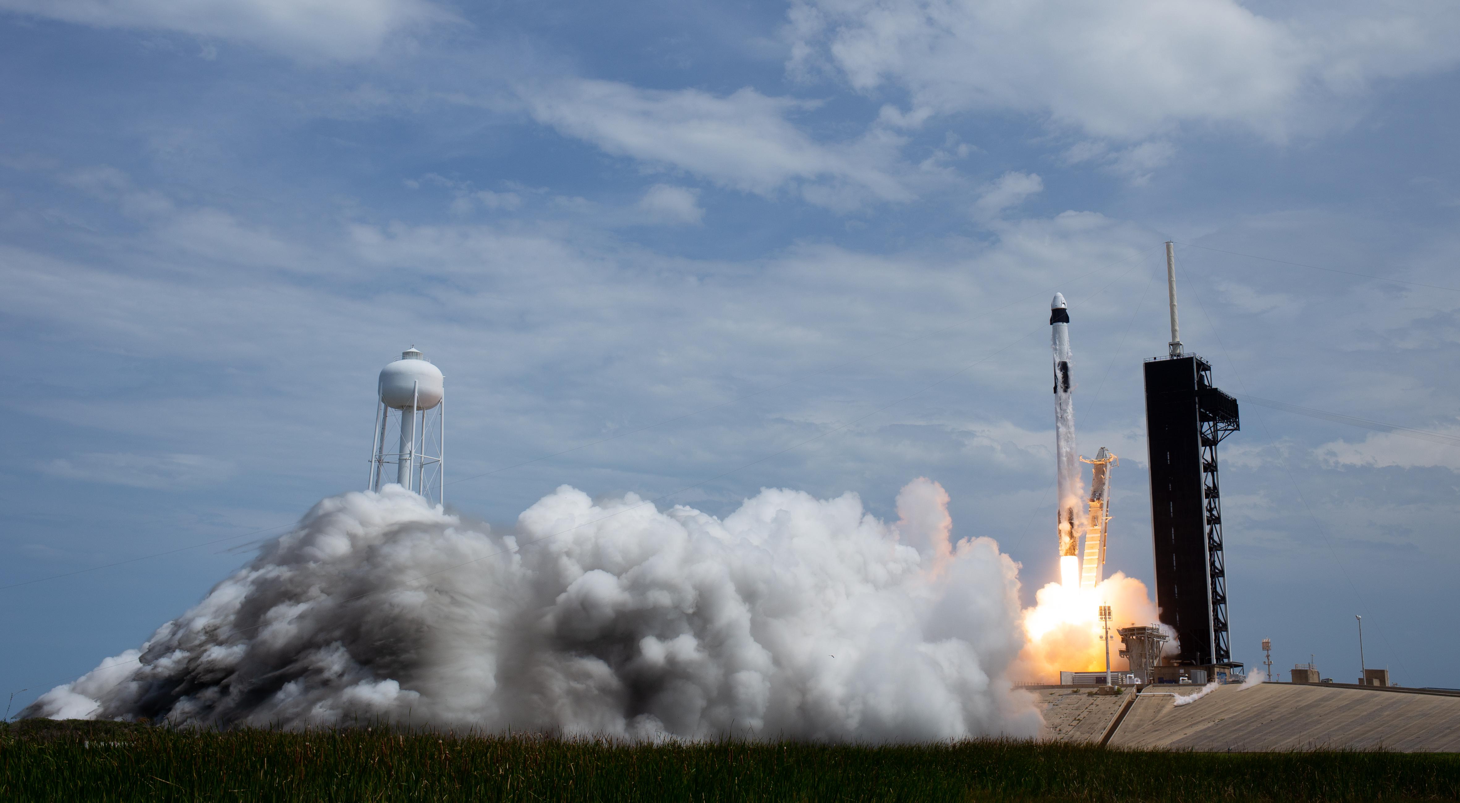 SpaceX  Nasa Celebrative Launch  Seni