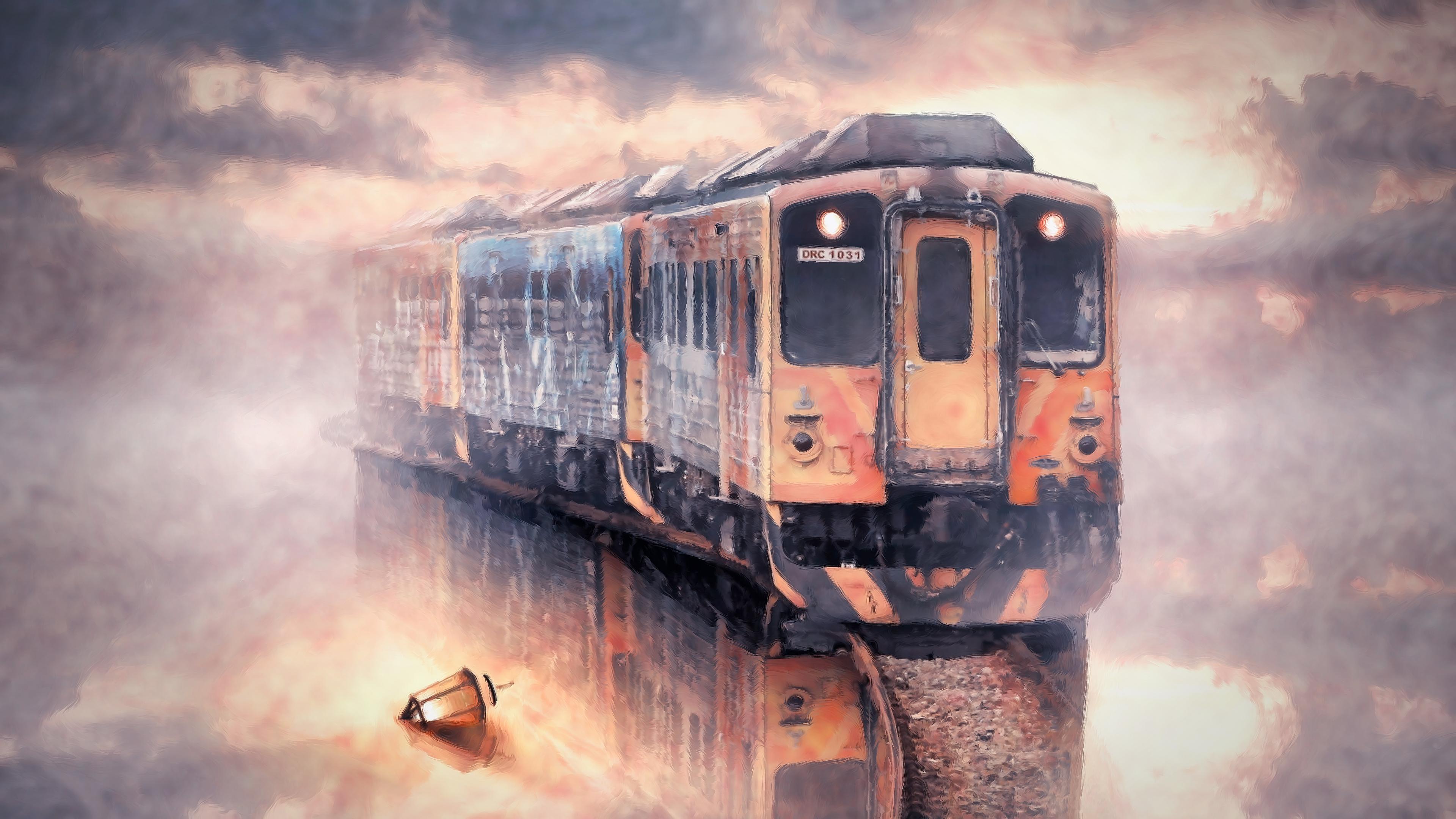 Train 4K wallpapers for your desktop or mobile screen free and easy to  download