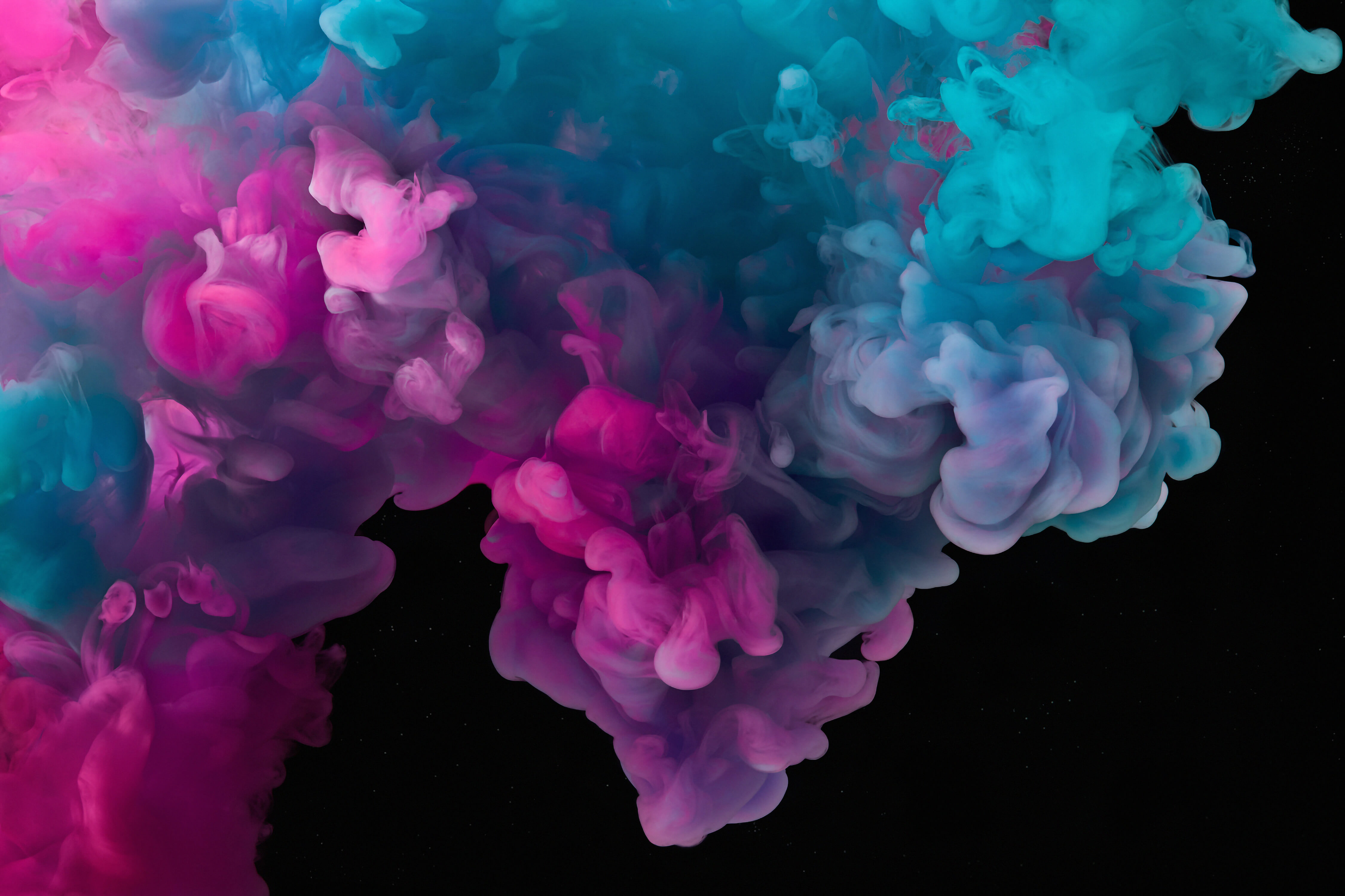 Ink color drops Violet blue and pink Silky Clouds on Behance  Blue  galaxy wallpaper Ink in water Dark wallpaper iphone