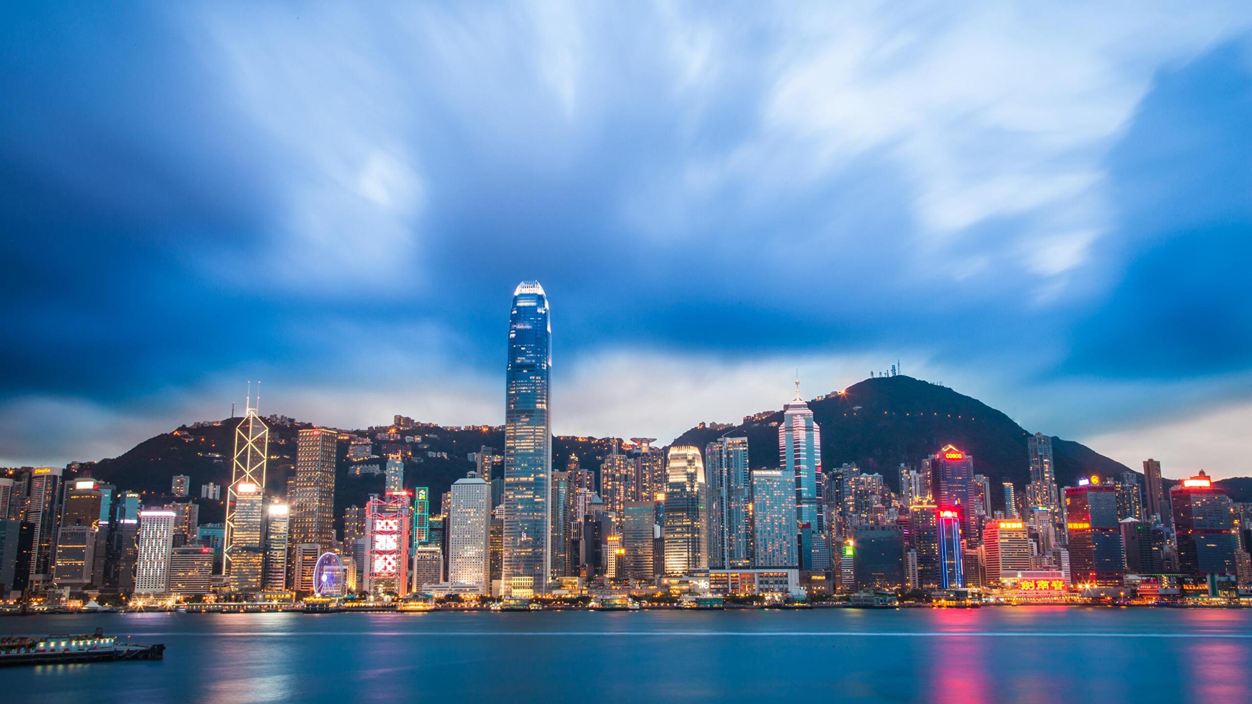Hong Kong 4k Cityscape at Night Wallpaper, HD City 4K Wallpapers, Images  and Background - Wallpapers Den