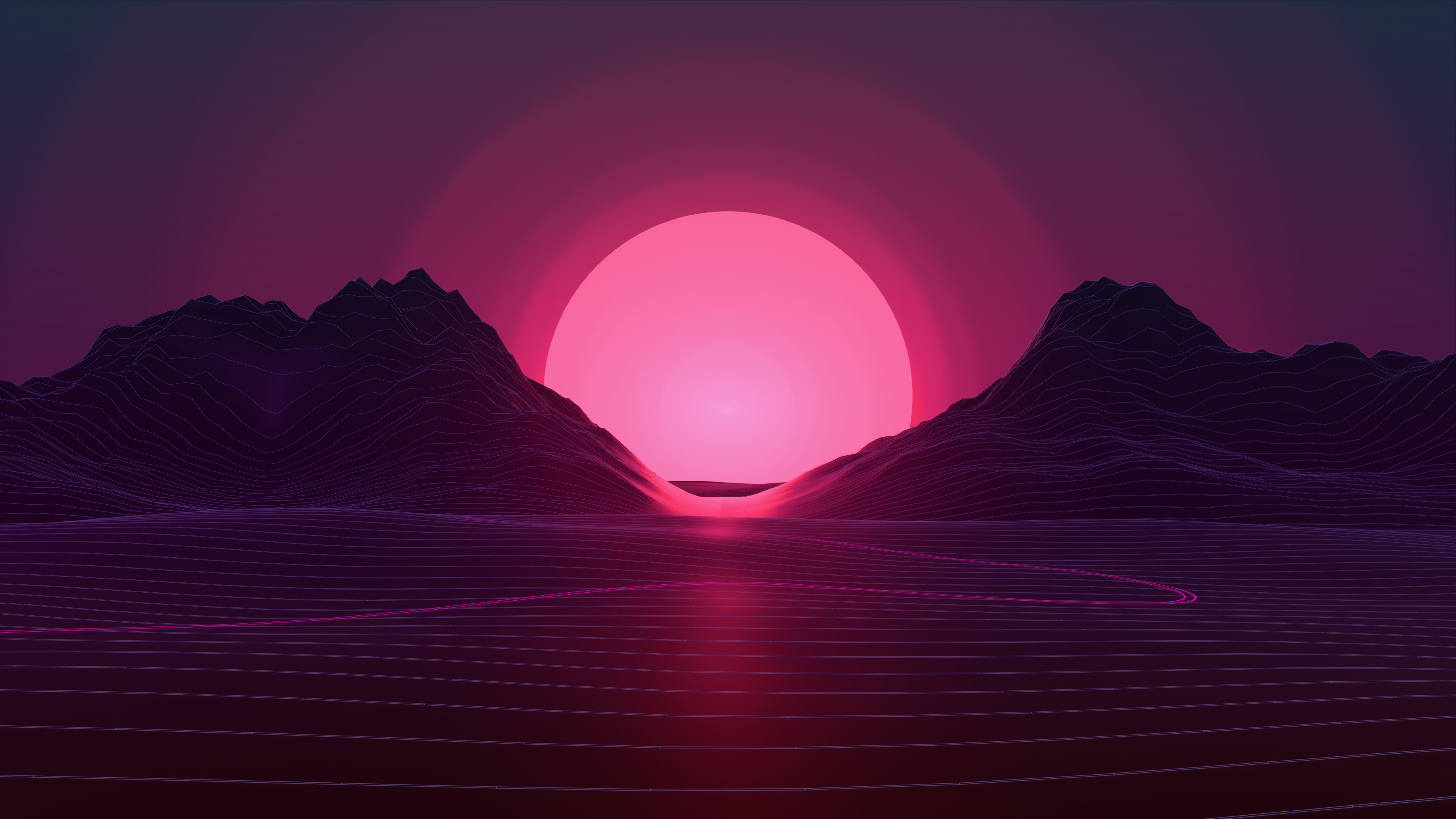Retrowave 4K wallpapers for your desktop or mobile screen free and easy to  download