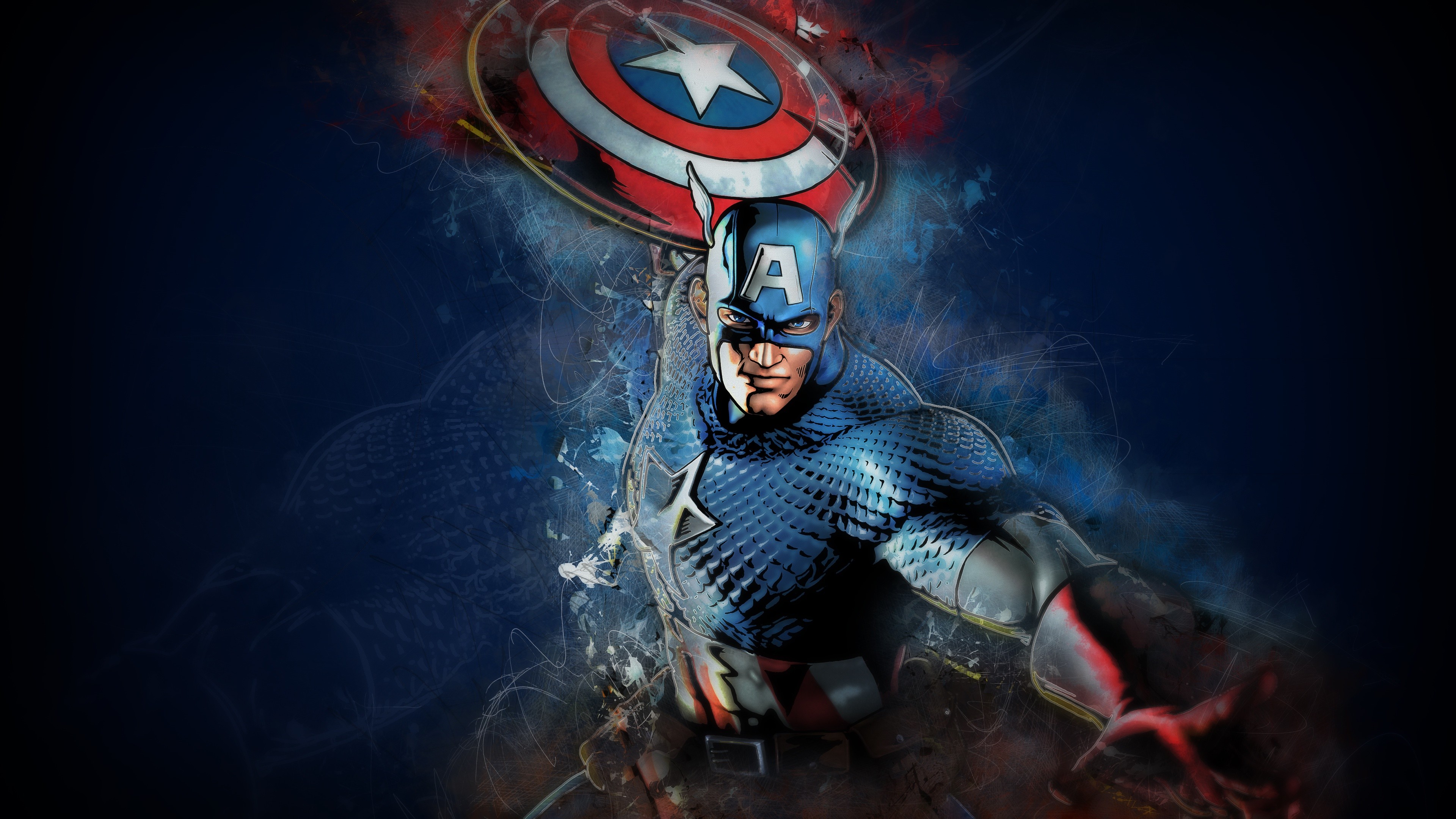 Captain America 4K IPhone Wallpaper  IPhone Wallpapers  iPhone Wallpapers