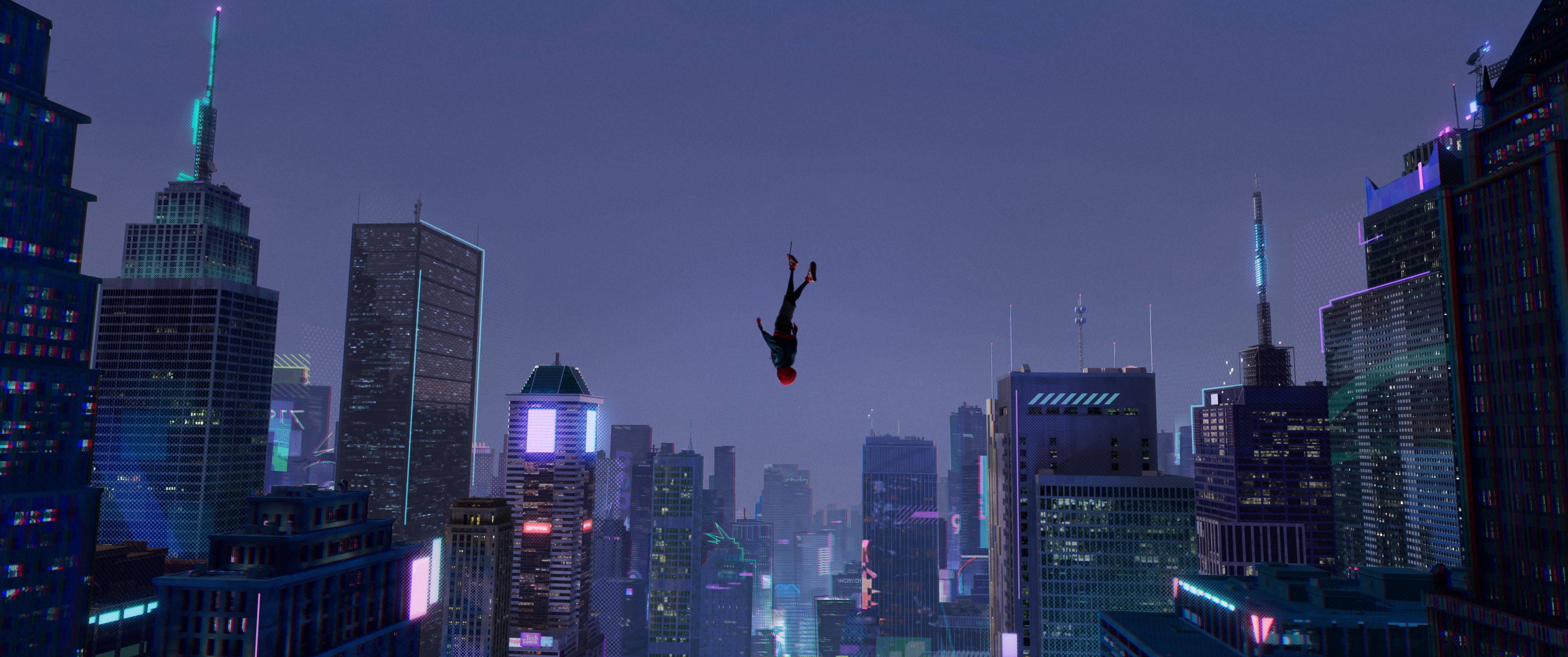 Into the Spiderverse 4K wallpaper