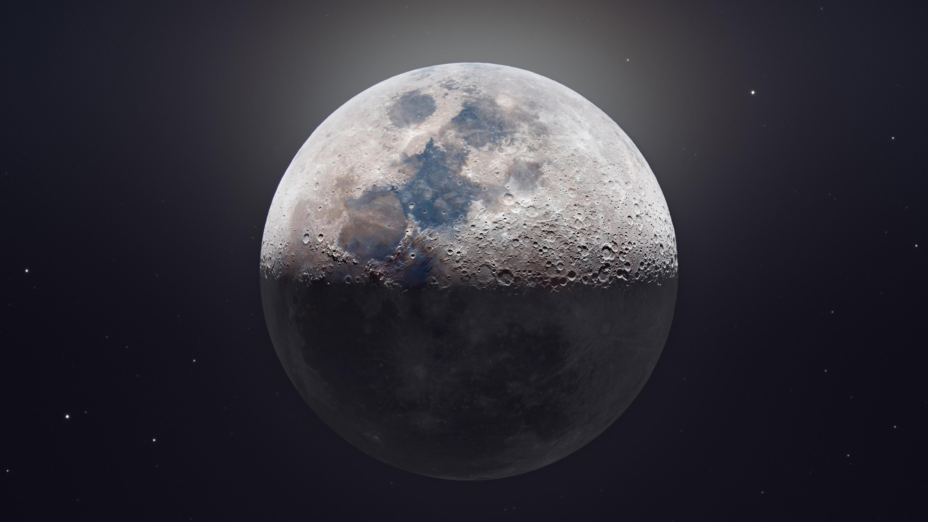 Moon HD Wallpaper 4K