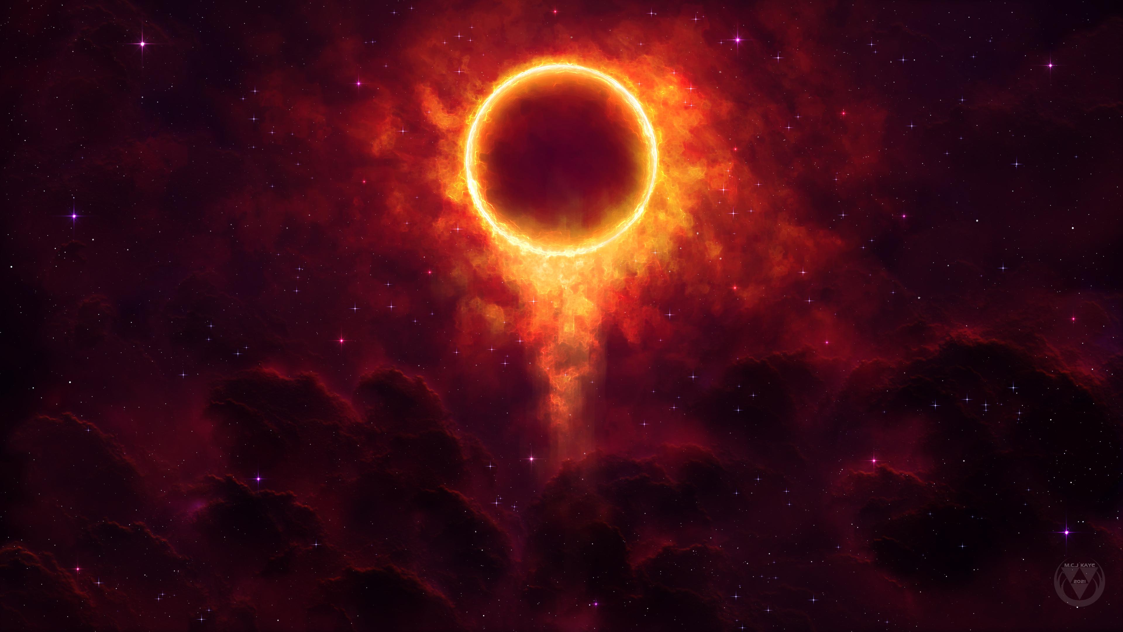 Free Download Wallpaper 4k Eclipse Twilight Moon Sun - vrogue.co