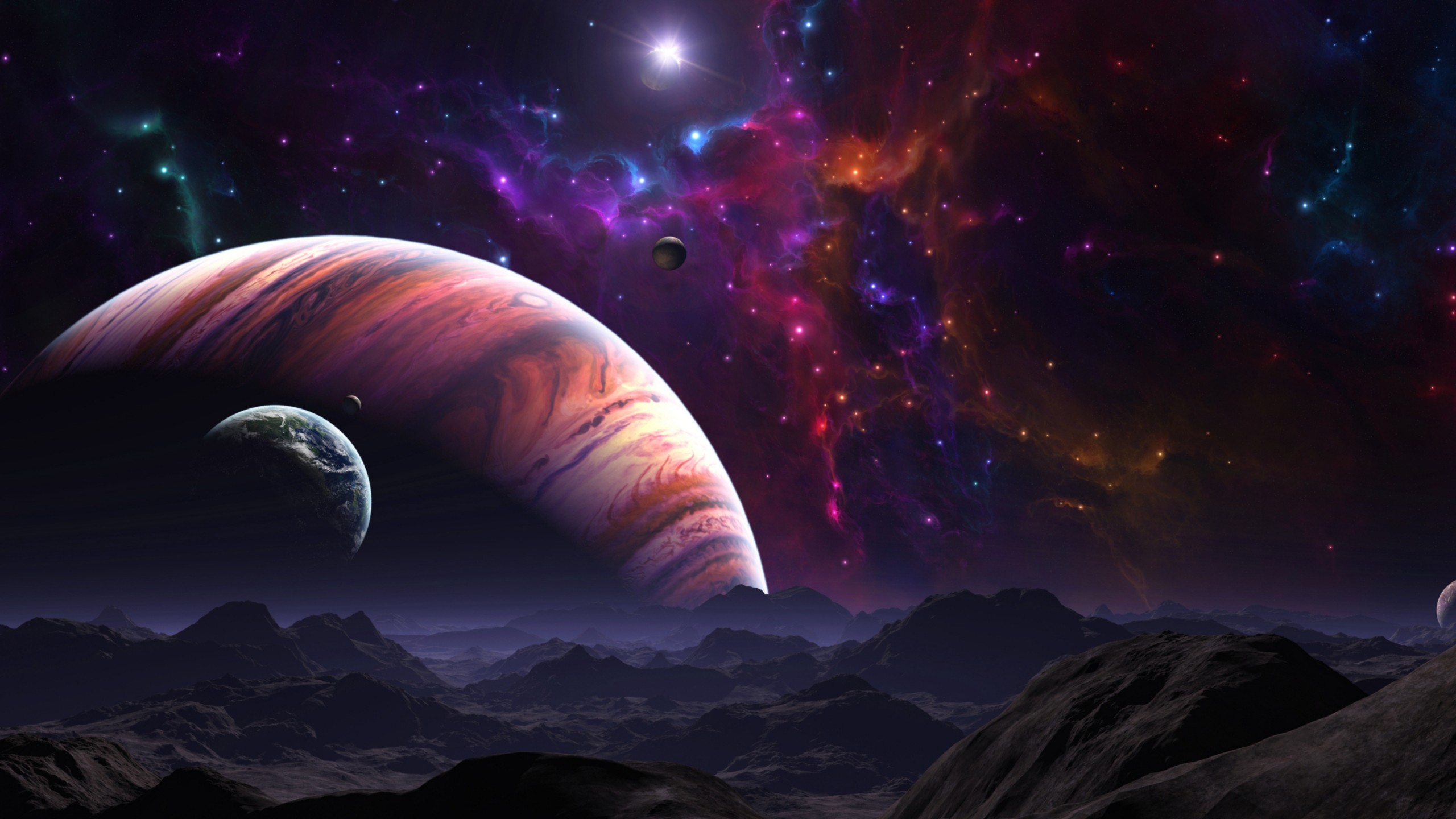 Planets 4K wallpapers for your desktop or mobile screen free and easy to  download