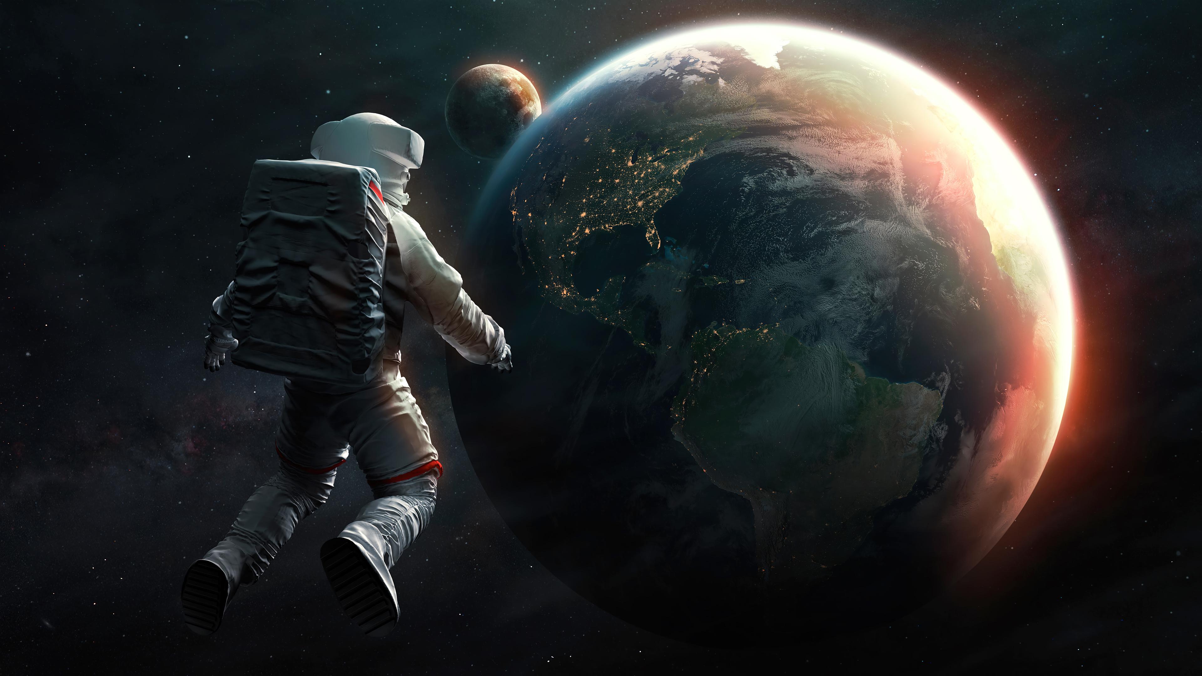 Astronaut 4K wallpapers for your desktop or mobile screen free and easy to  download