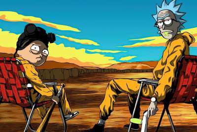 Breaking Bad X Rick and Morty
