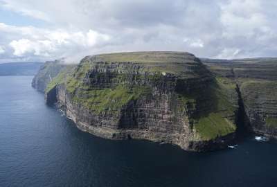 Faroe Islands Helicopter View
