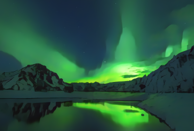 Icelandic Aurora Borealis