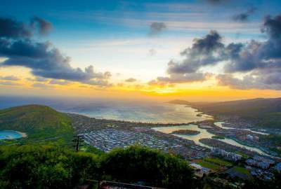 Steps Up to the Top Kokohead Hawaii