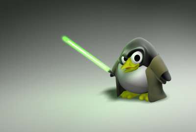 Technology Star Wars Linux Lightsaber Penguin