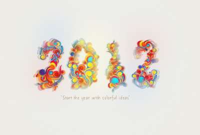 Colorful New Year