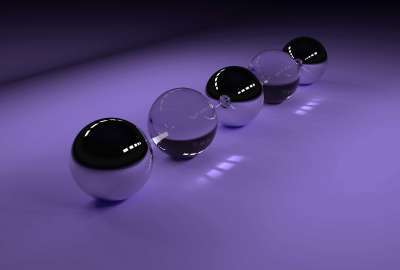 3D Glossy Spheres