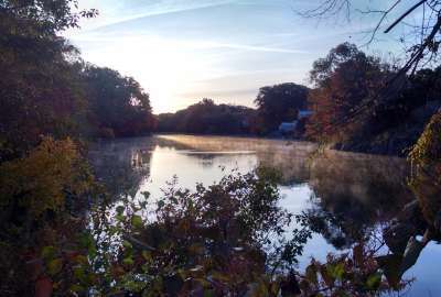 A Local Pond in Swampscott Massachusetts