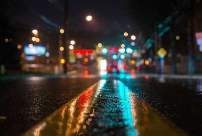 A Wet Street