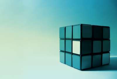 Abstract Cube Pattern Picture