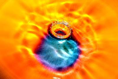 Abstract Water Drop