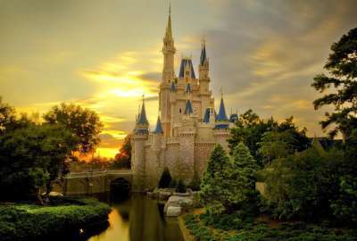 Amazing Beautiful Cinderella Castle