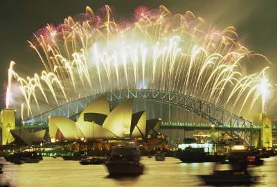 Amazing Fire Works in Sydney