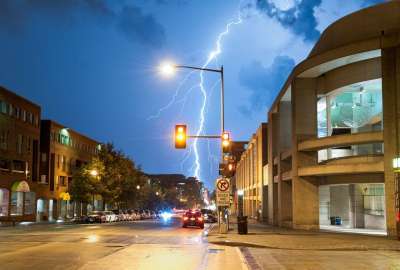 Amazing-Lightning-Down-a-City-Street