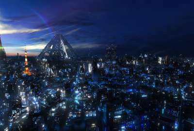 Anime Cityscape