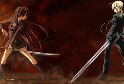 Anime Girl Fighting