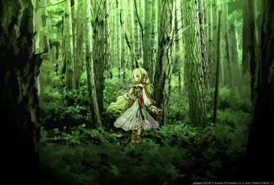 Anime Girl In Forest
