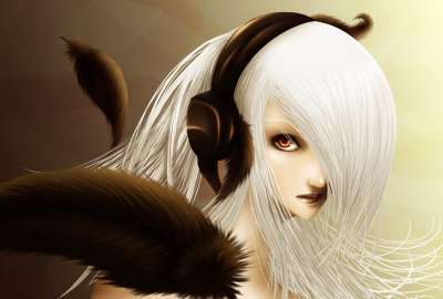 Anime Girl White Hair