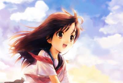 Anime Girl Wind