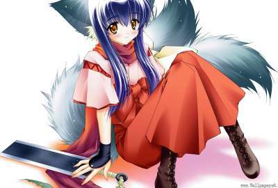 Anime Werewolf Girl
