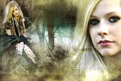 Avril Lavigne Wallpaper Nature Background Forest Media