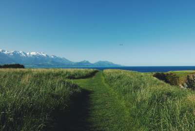 Beautiful Hiking Trail in Kaikoura -New Zealand