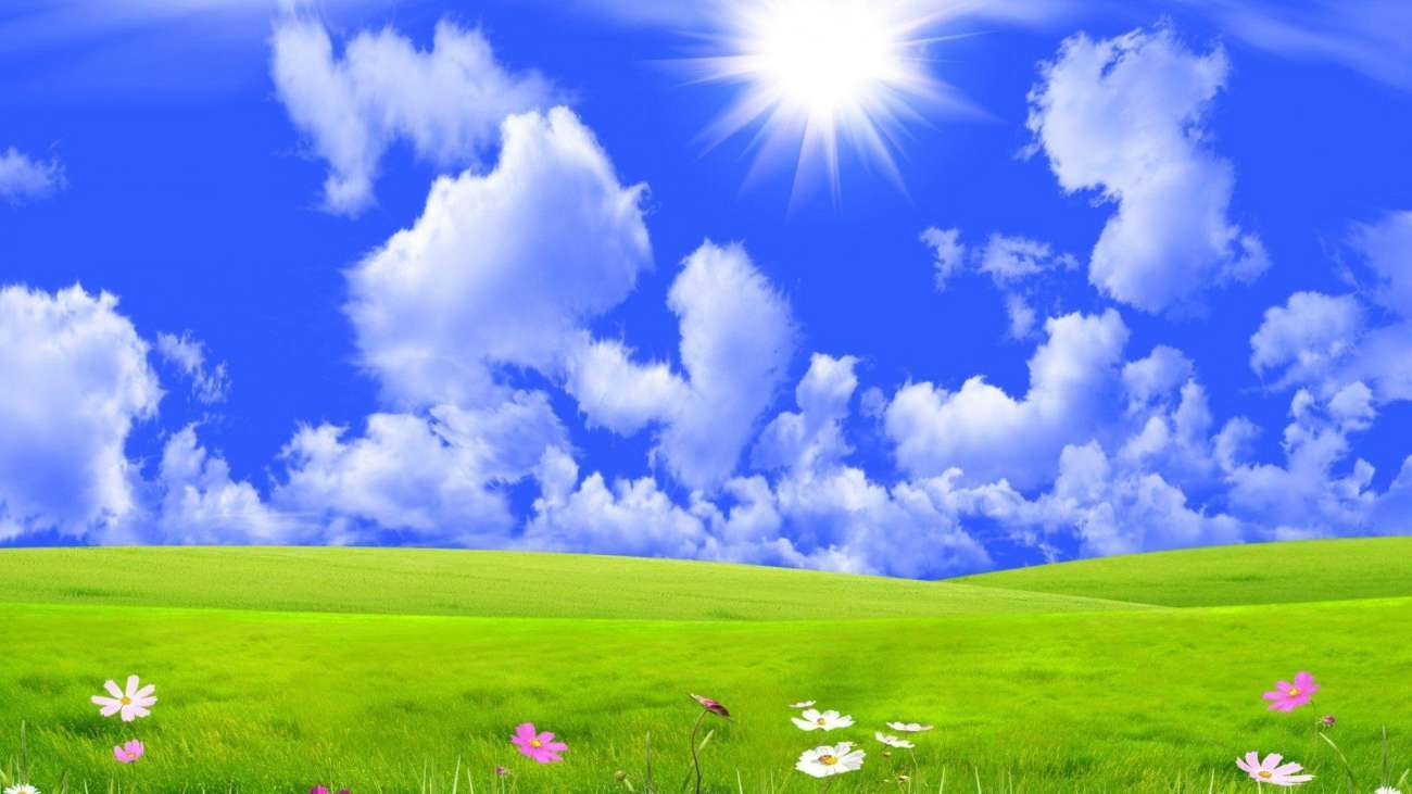 Beautiful Sun Sky Nature Facebook cover