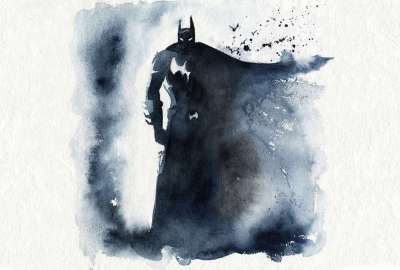 Beautiful Water Color Paintings of Superheroes by Clémentine Campardou