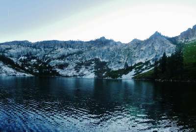 Big Bear Lake in the Trinity Alps Northern California